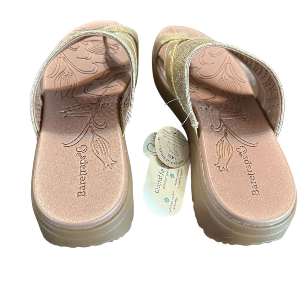 Baretraps Old Gold Sandal Size 7.5 - Picture 4 of 10